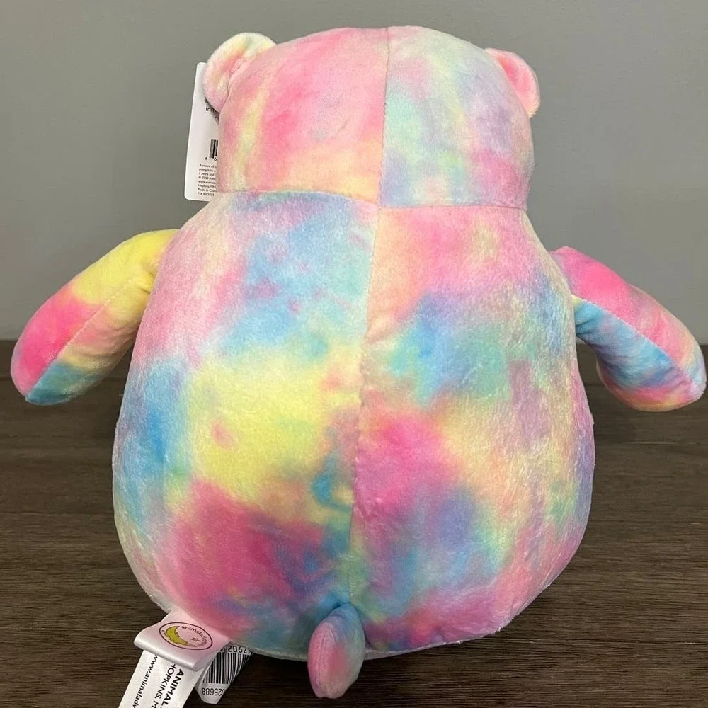 Animal Adventure Bellydoodles Tie Dye Teddy‎ Bear Plush